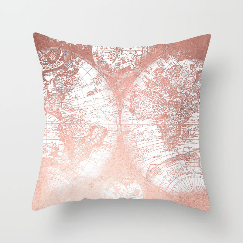 Pink Sofa Cover - Cushion Pillowcase