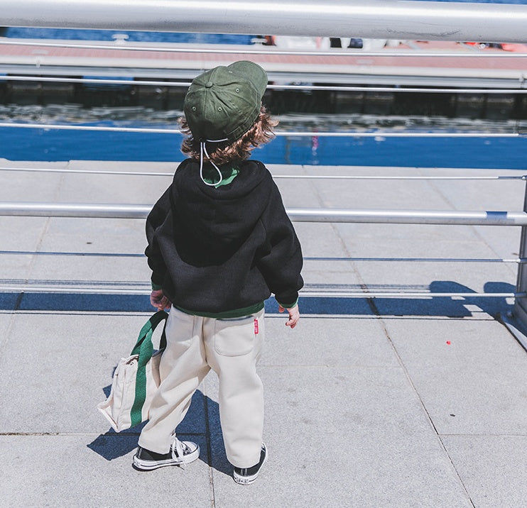 Boys Hooded Autumn and winter sweater