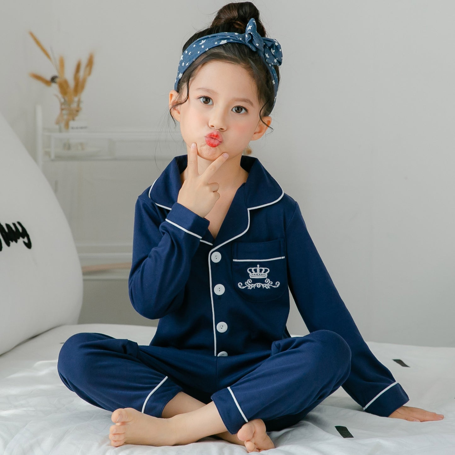 Cute Cotton Pajamas For Children