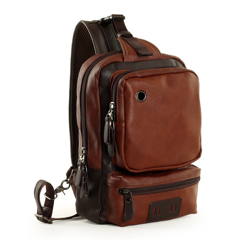 Leather Backpack Bag