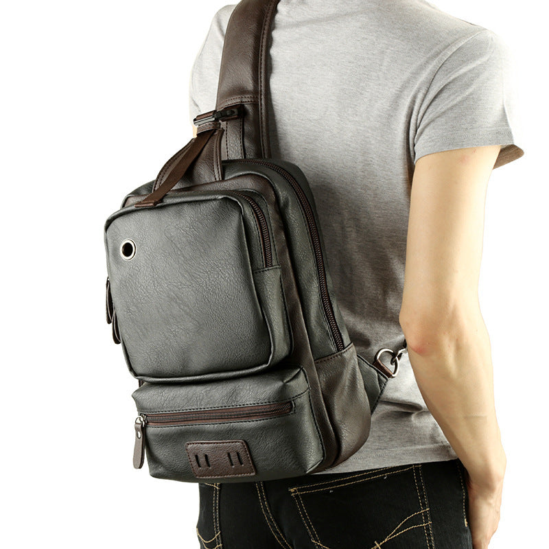 Leather Backpack Bag