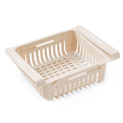 Stretchable Refrigerator Storage Basket – Multifunctional Fridge Organizer Box! Refrigerator Storage Basket, Stretchable Refrigerator Storage Box - JumoShop