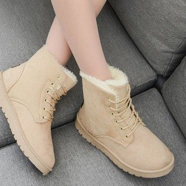 Snow Boot for Women 0 Winter Shoes Heels Winter Boots Ankle Warm Plush Insole