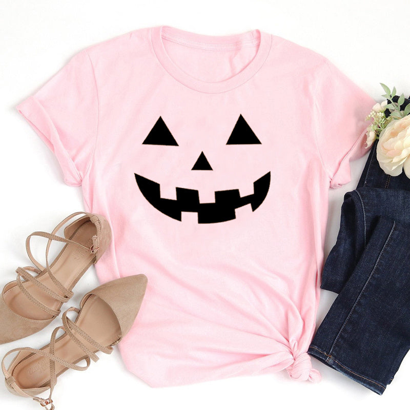 Halloween Theme Parent-Child T-shirt