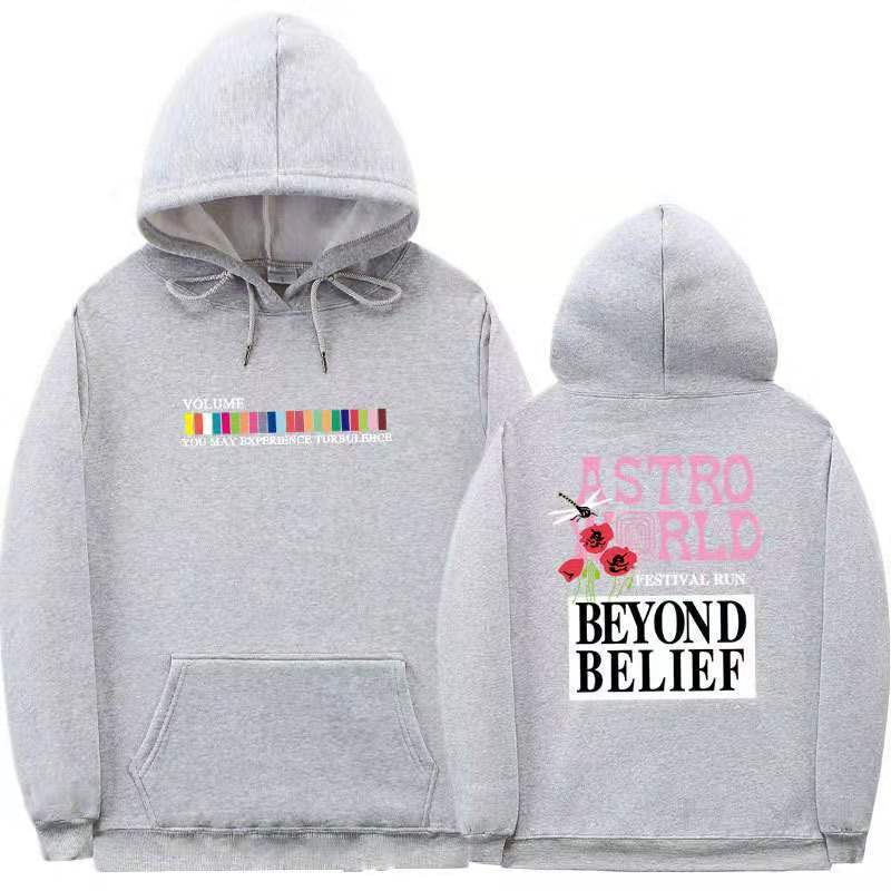 Multiple Colour Hip-hop Streetwear Hoodie