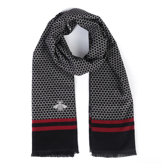 Fashion  Luxury  Cotton Mens Shawl