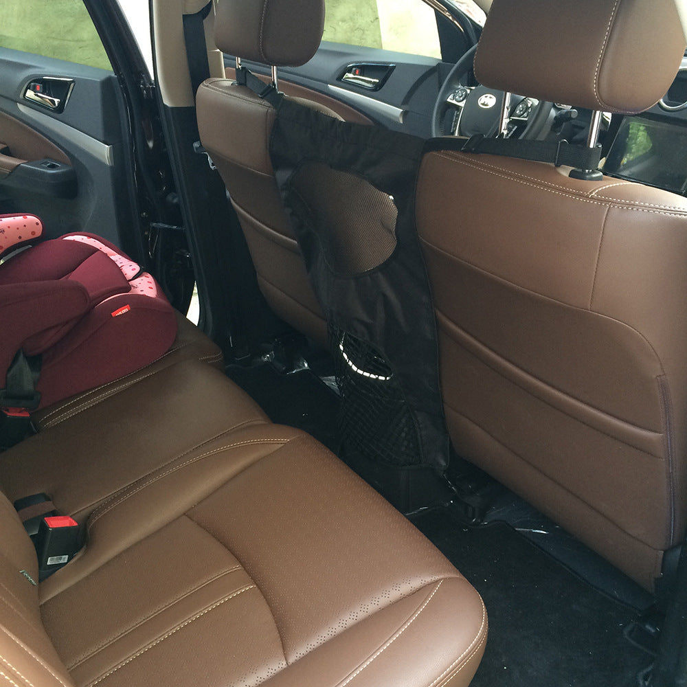 Car Rear Seat Pet Guardrail – Isolation Barrier for Dogs | Pet Car Protection Net
