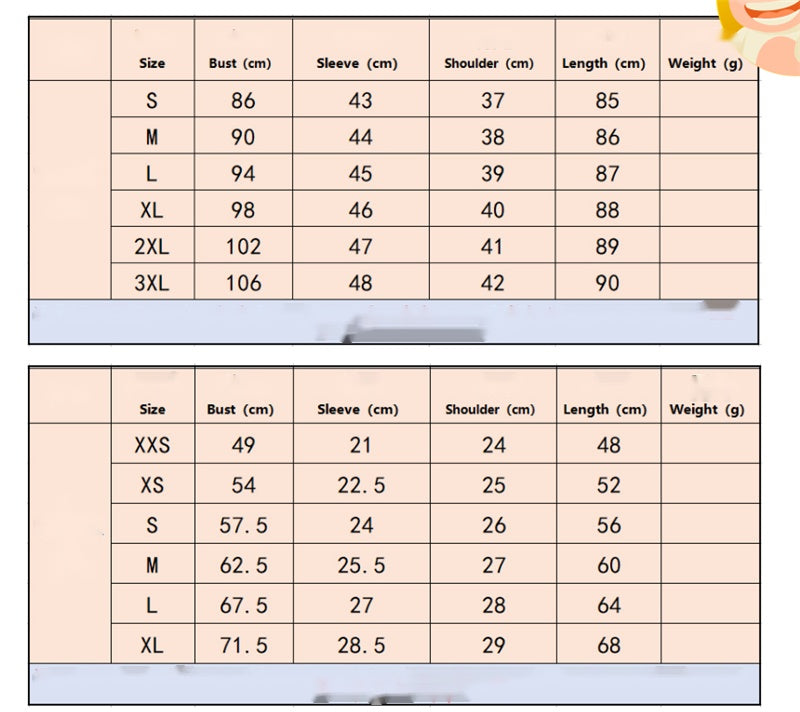 Parent-child Printed Knee-Length Dress