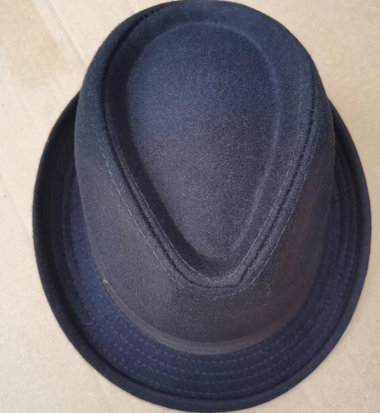Fedora Hat - Jazz Style  Bowler Hat for men 58cm