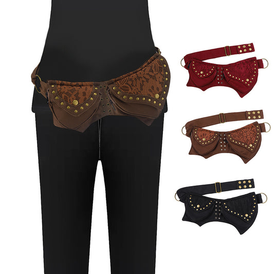 Vintage Waist Chest Bags - Women Crossbody Bag Waistpack Outdoor Mobile Storage