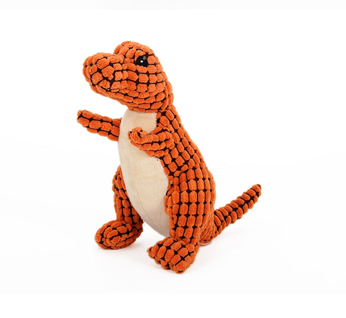 Dinosaur Interactive Plush Toys - For Large Dogs, Chew Toys