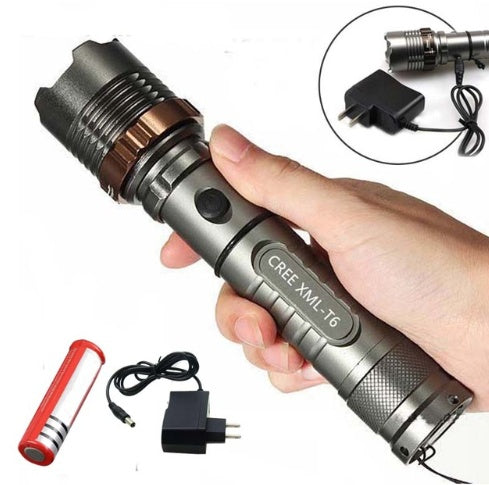 Rechargeable Zoom Flashlight