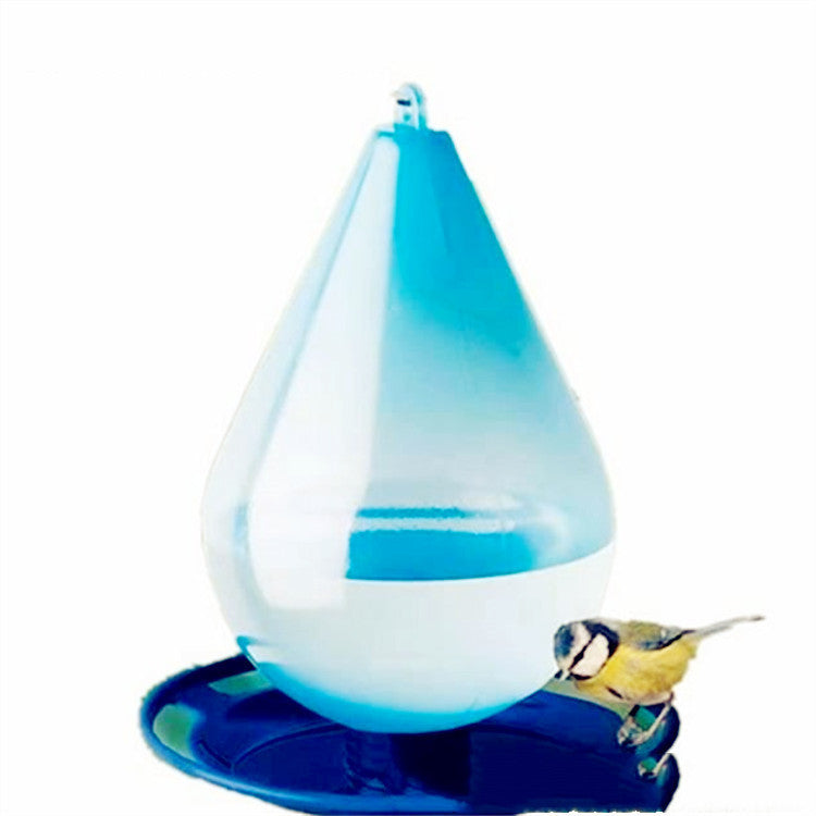 Durable Water Drop Shape Bird Feeder - Simple & Effective Garden Feeder
