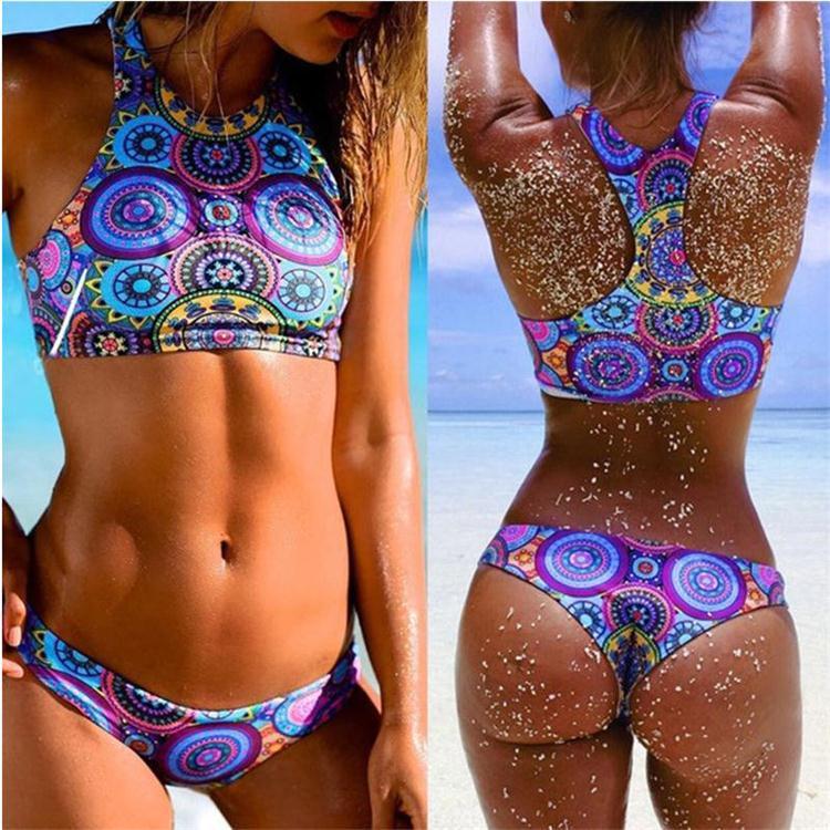 High Neck Brazilian Swimwear