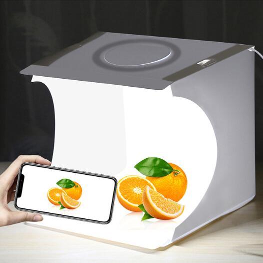 Mini Foldable Portable Studio - 2 LED Panels - JumoShop