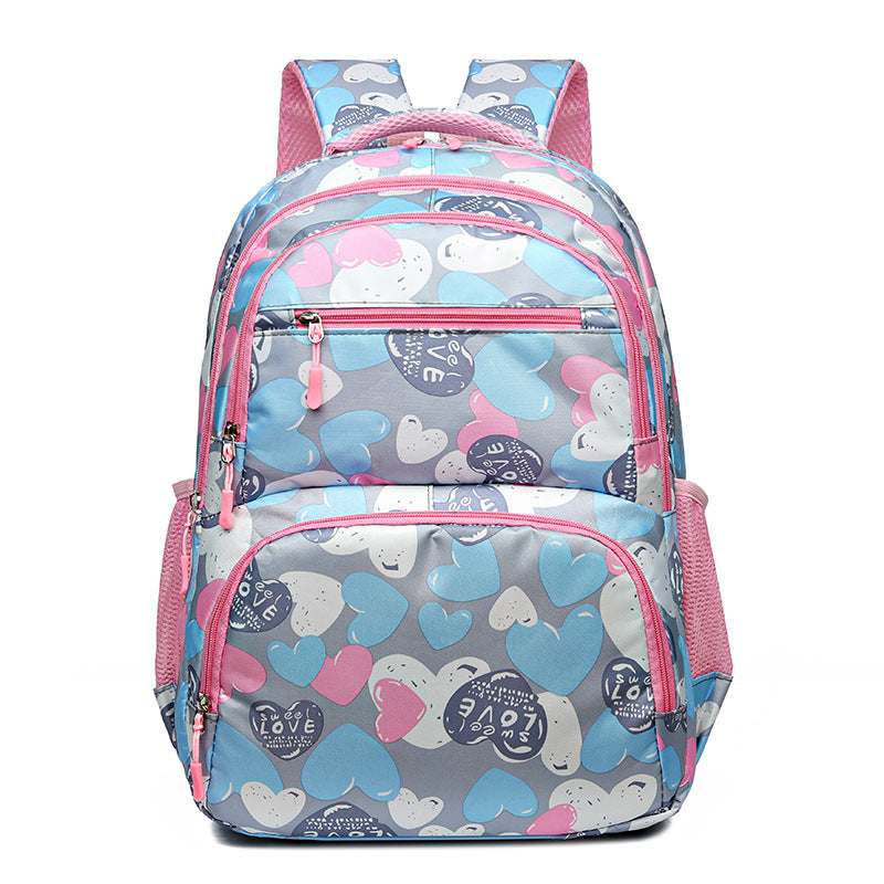 Student Schoolbag - Children's Portable Burden Alleviation Large Capacity Backpack