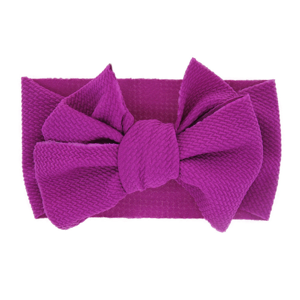 New-Born Baby's Bow Headband