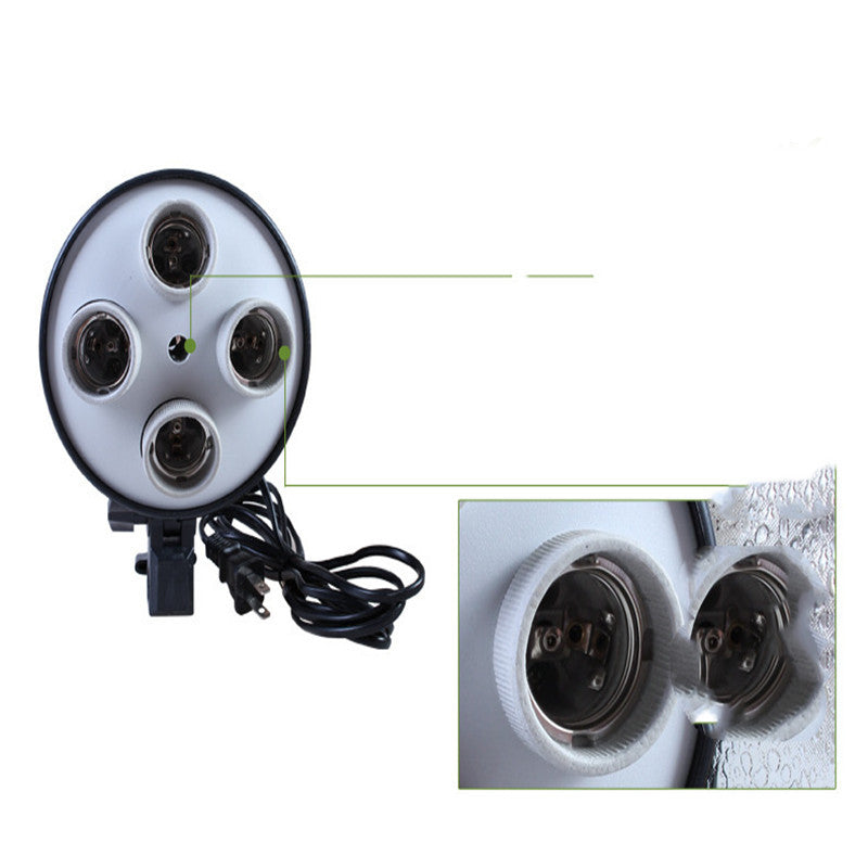 Ceramic Quadruple Lamp Holder for Studio Shooting - JumoShop