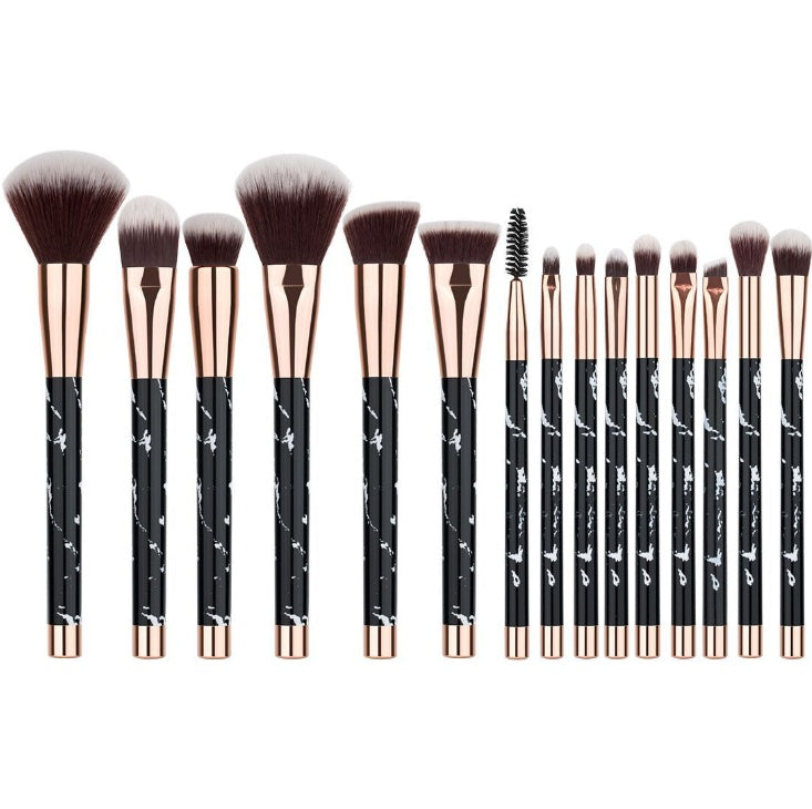 11 Pcs Marble Makeup Brush - Beauty Makeup Kit 11 makeup brush sets
