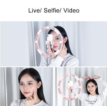 Selfie Ring Light - Portable For Youtube Vlog Live Photo - JumoShop