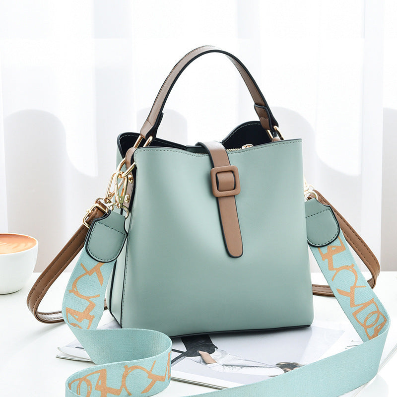 Bucket Bag - Korean Fashion Style Shoulder Bag, Cross-border Female Bag