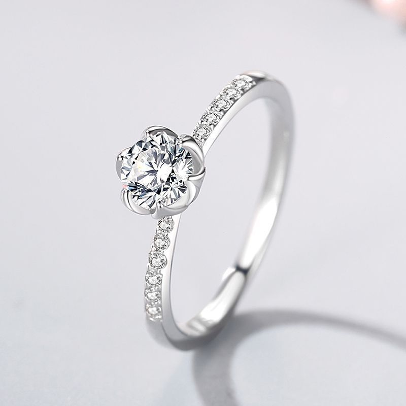 925 Sterling Silver Engagement Ring