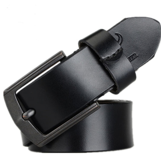 Dynamic Buckle Leather Belt