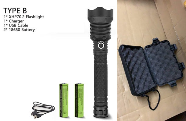 Powerful USB LED Flashlight