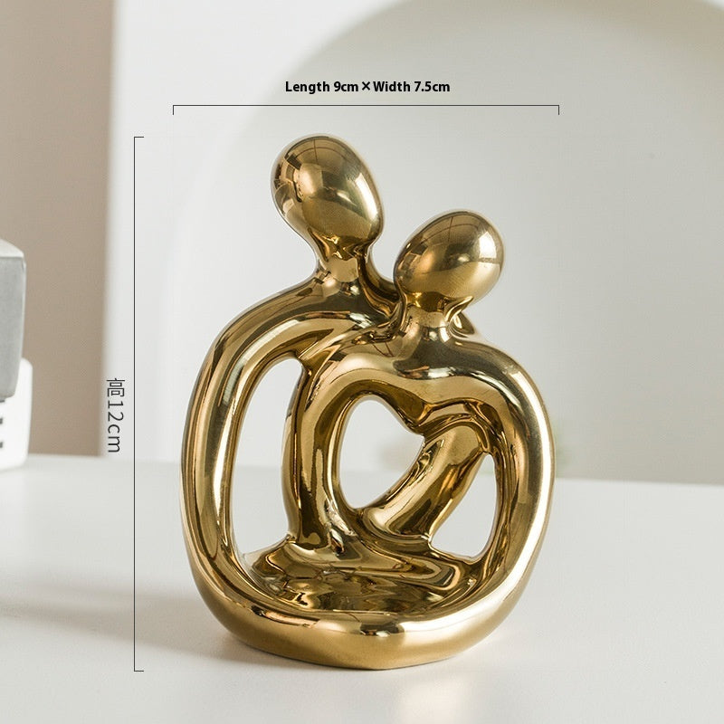 Ceramic Couple Candlestick – Nordic Retro Candle Cup Ornament! - JumoShop