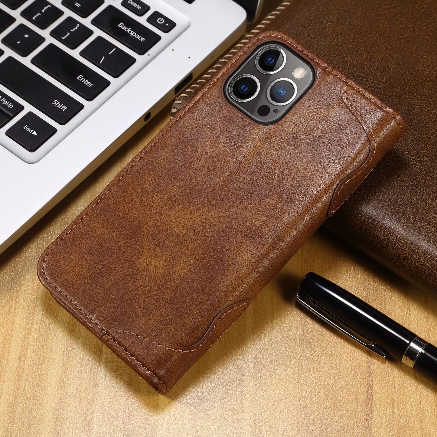 Flip Phone Case - Leather Wallet Bag