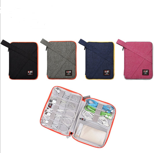 Universal Travel Cable Organizer - Electronics Accessories Cases Gadget Bag For USB, Phone, Charger and Cable, Fit for ipad - JumoShop
