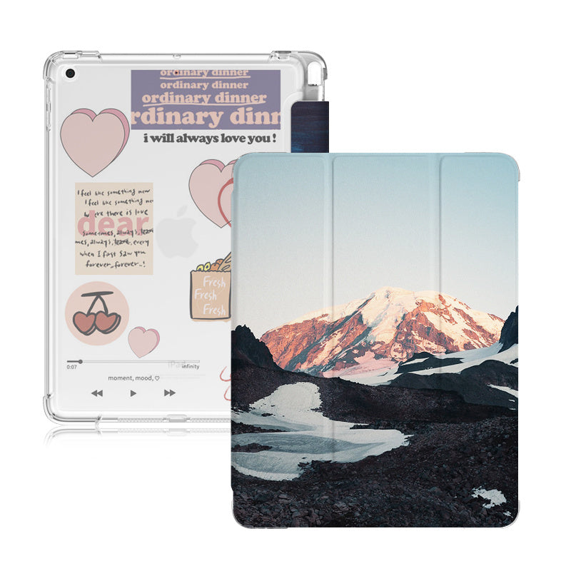 Silicone Covered Flat Shell Compatible with Apple