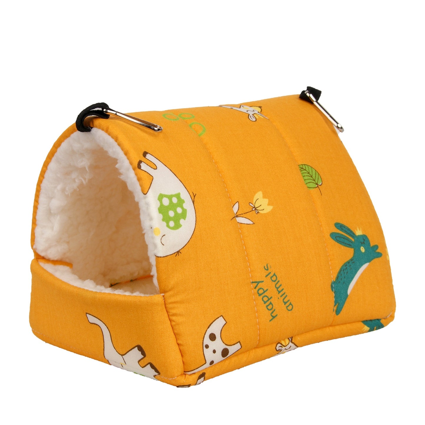 Cozy Bird Nest for Winter - Soft Cotton Plush Pet Bed for Parrots  Small Birds