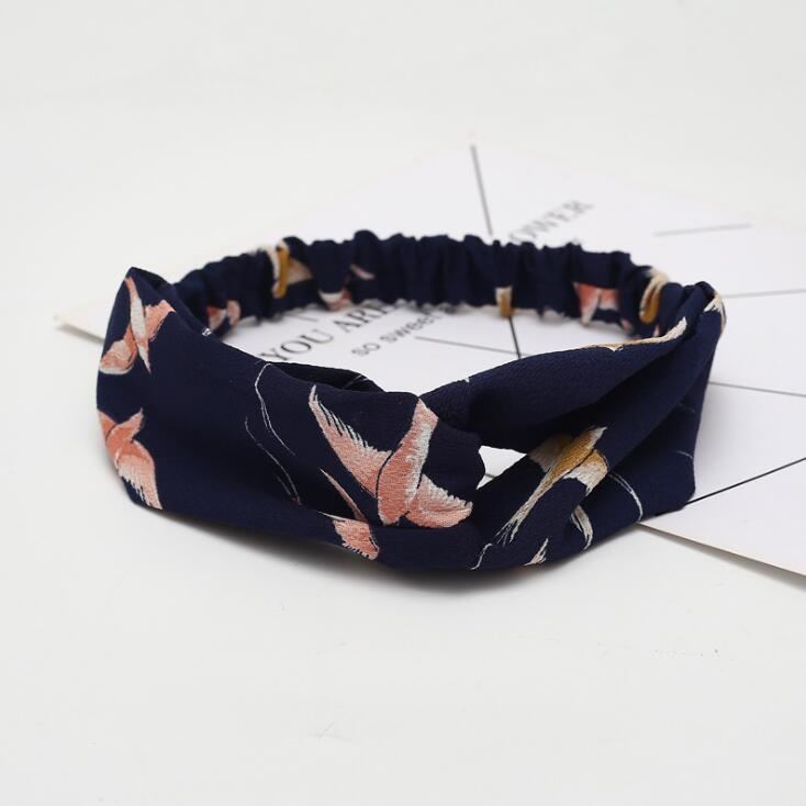 Women's Retro Style Printed Headband - JumoShop