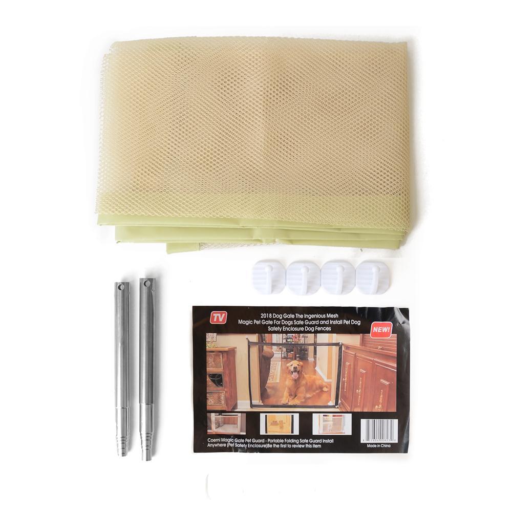 Dog Obstacle Security Fence – Durable Pet Isolation Net for Doors & Stairs