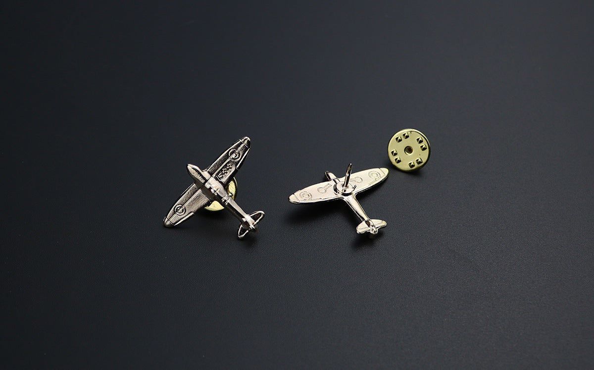 European And American Trendy Suit Aircraft Brooch -  Sweater Accessories Small  Alloy Corsage