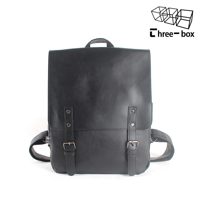 Leather Travel Backpack - Leather Men Laptop Backpack