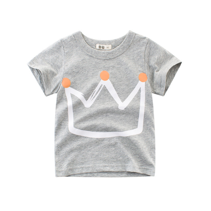 Summer New Boys' Short Sleeve T-shirt - Children's T-shirt