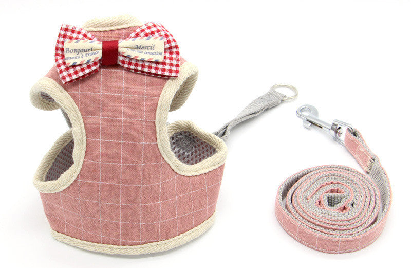 Premium Cat Traction Rope – Stylish Walking Harness & Leash Set