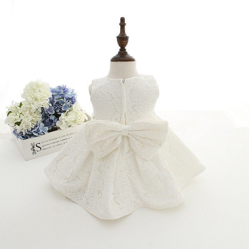 Elegant Princess Dress - Children's Princess Tutu Skirt One-year-old Baby Girl Dress Flower Girl