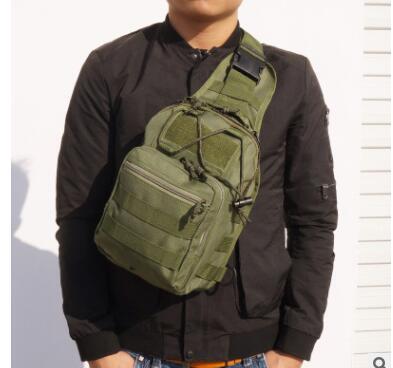 Hot Style Canvas Riding Pack - Camouflage Field Sports Small Chest Bag