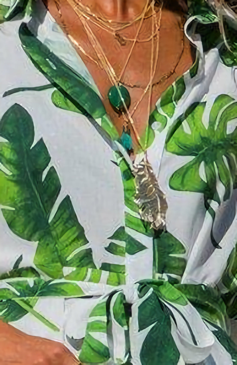 Classic Madrid Vintage Chiffon Dress