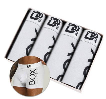 4Pc Boxershorts for Men - Boxer Short Underwear Man Panties