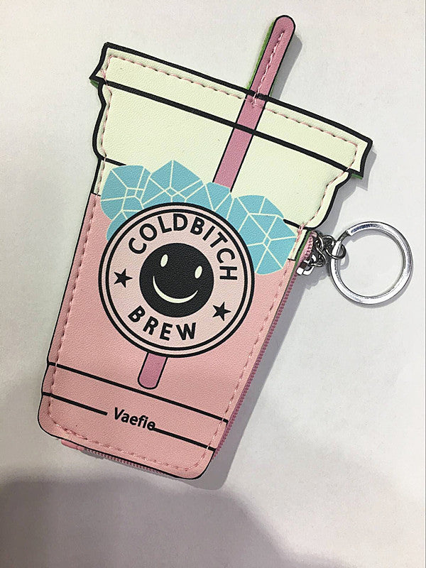 Korean Creative Ice Cream & Drinks Mini Purse – Kids Coin Bag Keychain