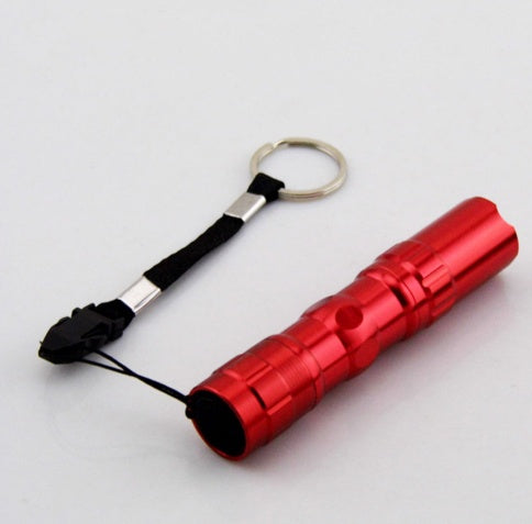 LED Mini Flashlight - aluminum alloy, strong light, small flashlight, 3W gift flashlight.
