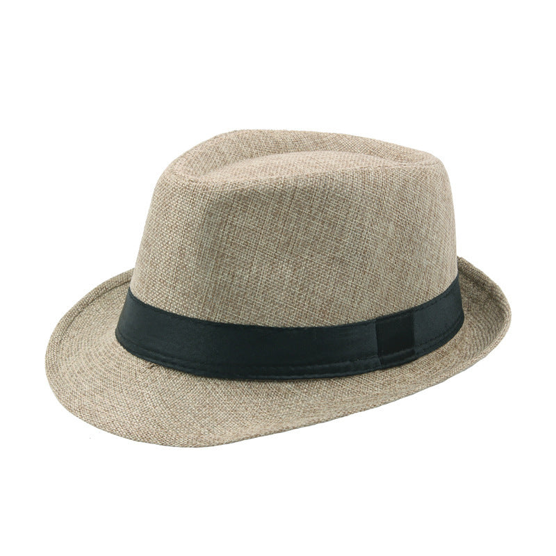 Fashion Personality Linen Top Hat for Men