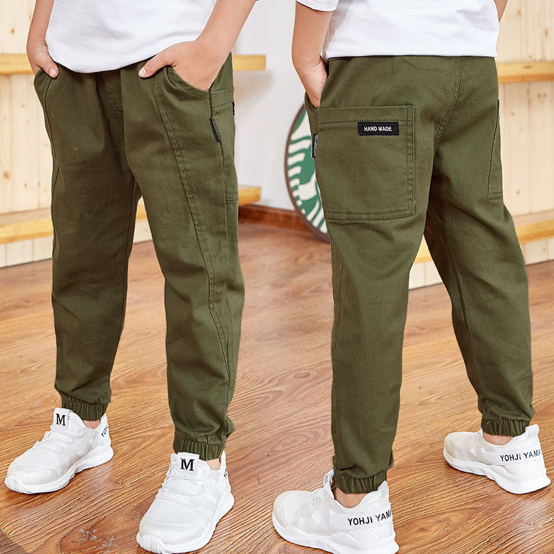 Trendy Slim Boy Pants - Summer Trousers