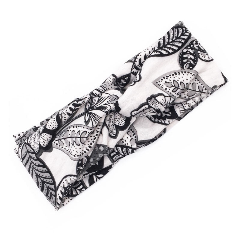Floral cross hair band - JumoShop