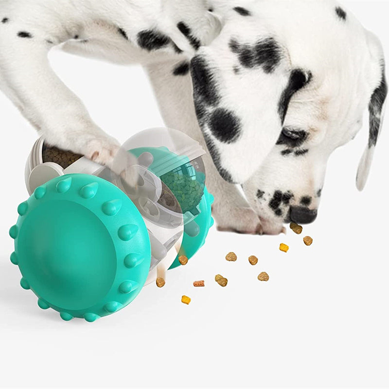 Smart Interactive Balance Car Treat Dispenser Toy for Cats & Dogs  - Cat And Dog Toys Slow Food Interactive Balance Car Multifunctional Fun Development Smart Pet Feeding Dog Toy Car Pets Products - JumoShop