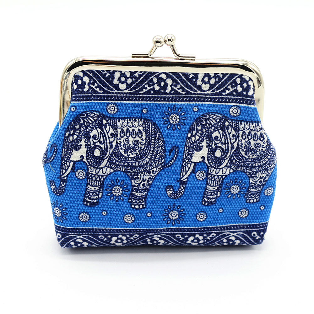 New National Wind Zero Coin Purse -  Lady's elephant small wallet